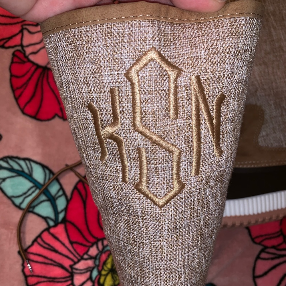 Monogrammed Marley Lily duck boots